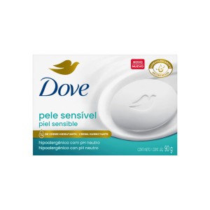 DOVE JABON TOCADOR PIEL SENSIBLE 90grs
